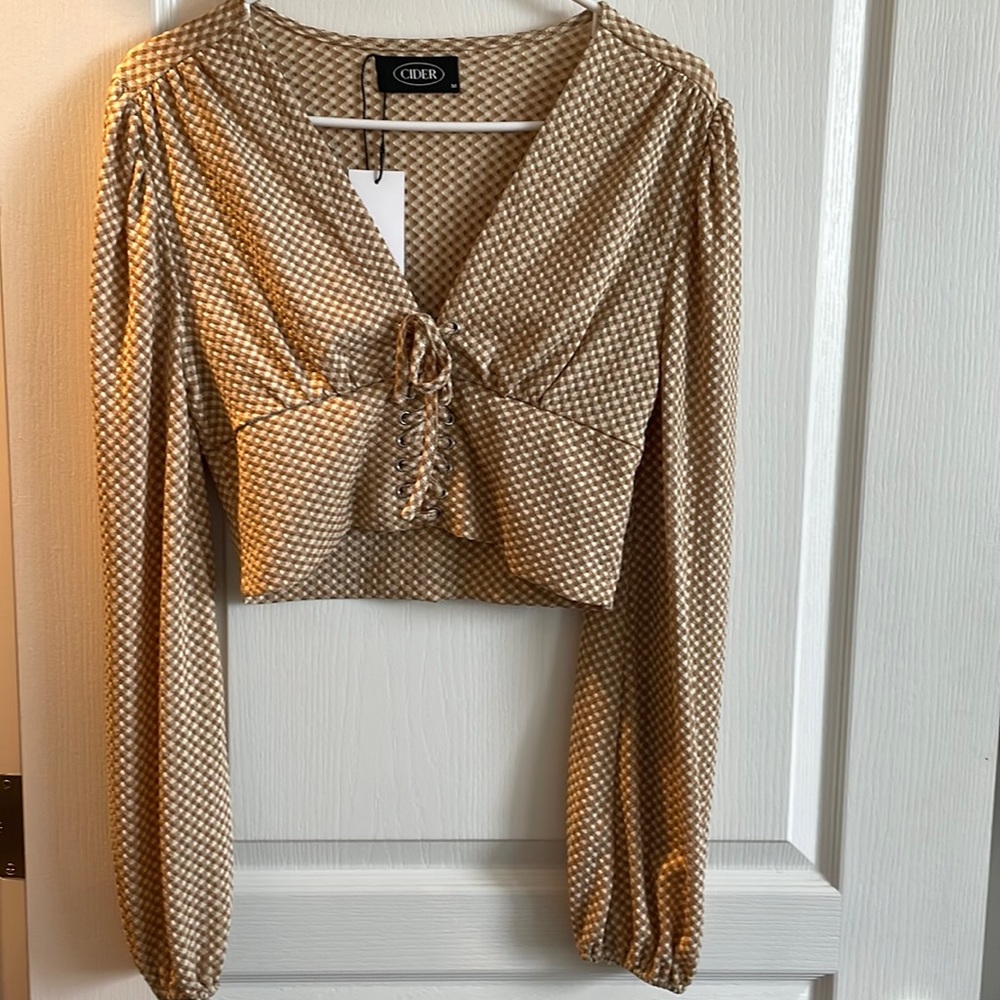 Cropped blouse